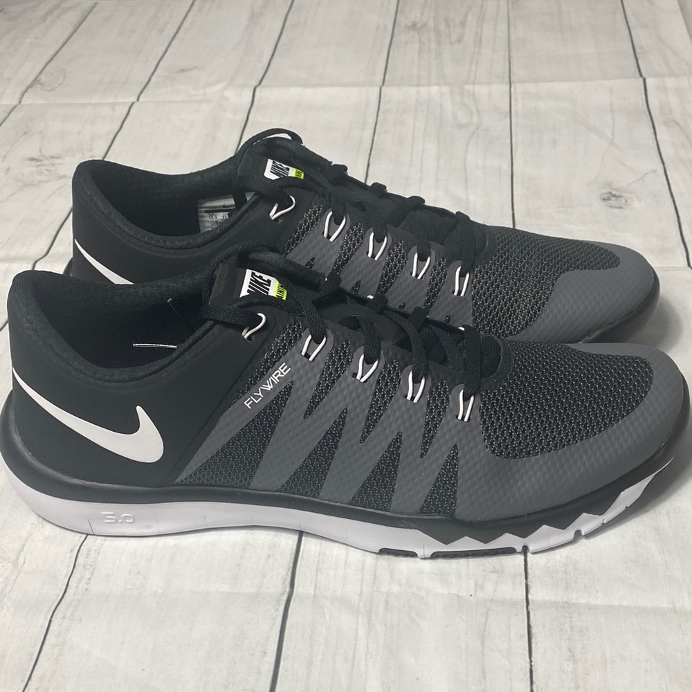 Nike Free Trainer 5.0 V6 Men’s Size 12.5 Black/White Training Shoes - Picture 4 of 13